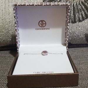 Zirconia Halo 18" Pendant Necklace